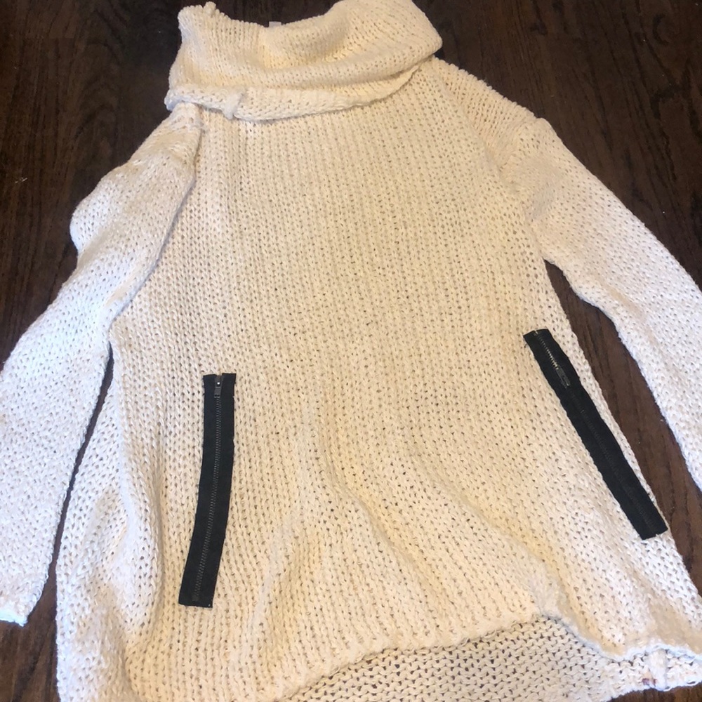 off the shoulder sweater